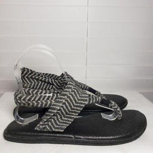 Sanuk Yoga Sandals Sz 8